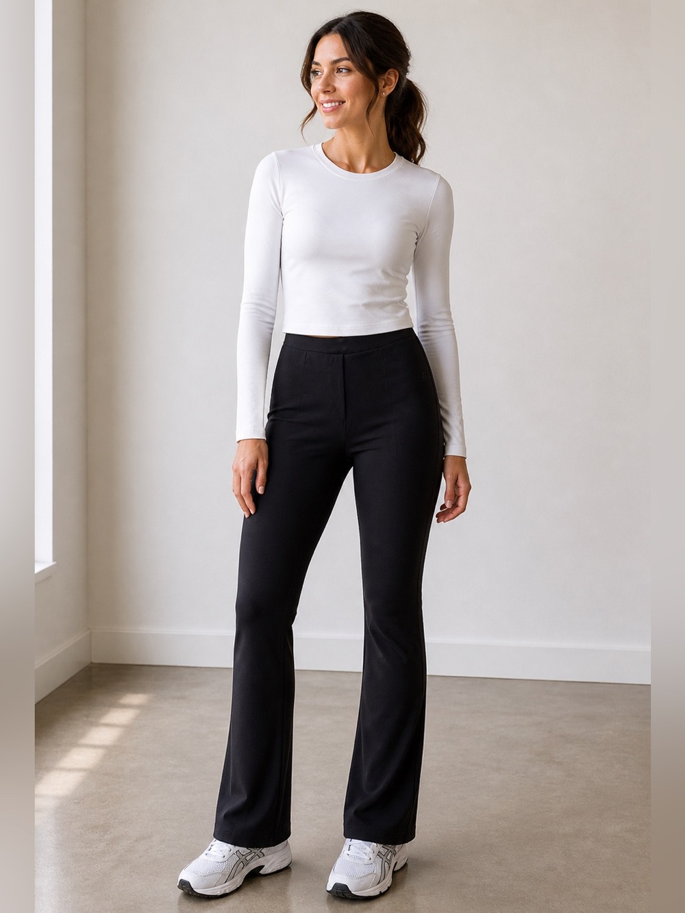 Sweaty Betty Black Active Leggings Zip Pant